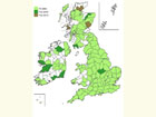  Distribution map Copyright Martin Evans 