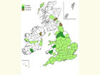  Distribution map Copyright Martin Evans 