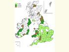  Distribution map Copyright Martin Evans 