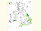  Distribution map Copyright Martin Evans 