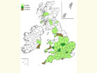  Distribution map Copyright Martin Evans 