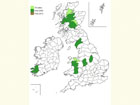  Distribution map Copyright Martin Evans 