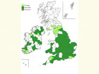  Distribution map Copyright Martin Evans 