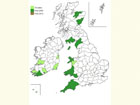  Distribution map Copyright Martin Evans 