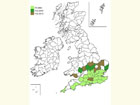  Distribution map Copyright Martin Evans 