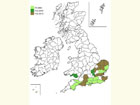  Distribution map Copyright Martin Evans 