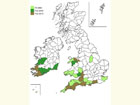  Distribution map Copyright Martin Evans 