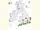  Distribution map Copyright Martin Evans 