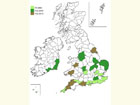  Distribution map Copyright Martin Evans 