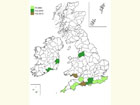  Distribution map Copyright Martin Evans 