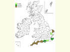  Distribution map Copyright Martin Evans 