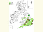  Distribution map Copyright Martin Evans 