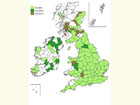  Distribution map Copyright Martin Evans 