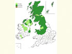  Distribution map Copyright Martin Evans 