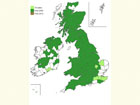  Distribution map Copyright Martin Evans 