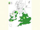  Distribution map Copyright Martin Evans 