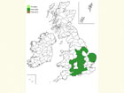  Distribution map Copyright Martin Evans 