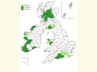  Distribution map Copyright Martin Evans 