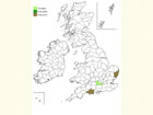  Distribution map Copyright Martin Evans 