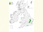  Distribution map Copyright Martin Evans 