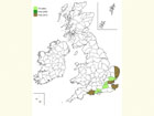  Distribution map Copyright Martin Evans 