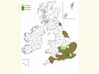  Distribution map Copyright Martin Evans 