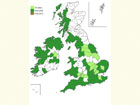  Distribution map Copyright Martin Evans 