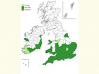  Distribution map Copyright Martin Evans 