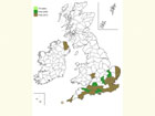  Distribution map Copyright Martin Evans 