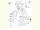  Distribution map Copyright Martin Evans 