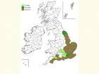  Distribution map Copyright Martin Evans 