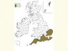  Distribution map Copyright Martin Evans 