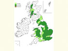  Distribution map Copyright Martin Evans 